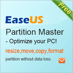Free EASEUS Partition Master-Optimize your PC!