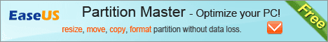 Free EASEUS Partition Master-Optimize your PC!