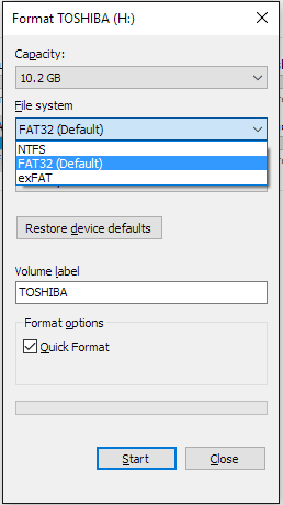 How To Format Usb To Fat 88
