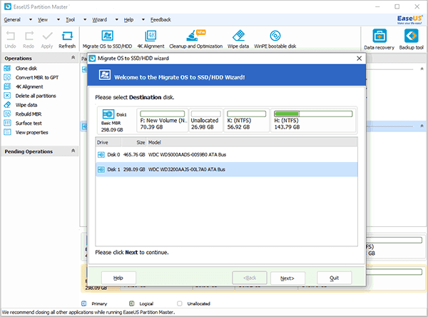 easeus partition master hdd to ssd easeus partition master hdd to ssd