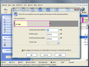 Resize/ Move