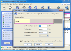 EASEUS Partition Master