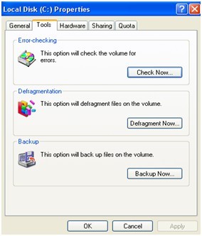 Disk tools