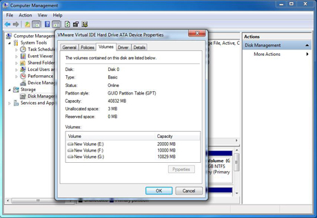 extend / enlarge GPT disk partition