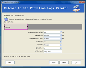 Partition Copy
