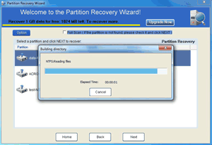 Building lost files directory