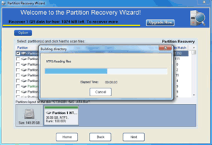Building lost files directory