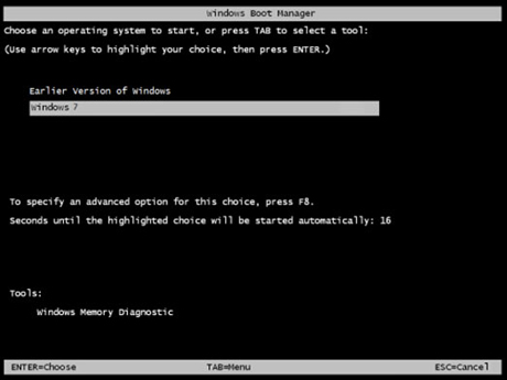 Windows boot manager