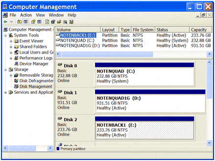 Disk Management Tool