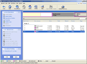 Shrink Server 2008 data partition