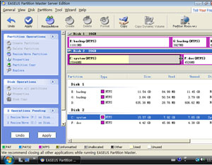 Increase Server 2008 boot partition