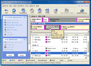 Resize Partitions
