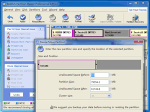 Use Unallocated Space to Extend Boot Partition