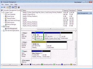 Windows 7 Disk Management