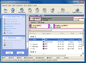 EASEUS Partition Master