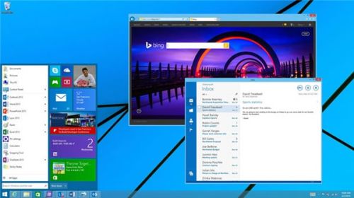 Windows 10 メインウィンドウ