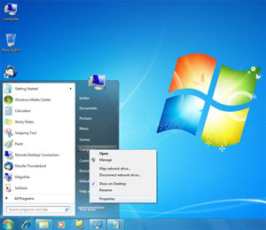 Windows 7 Start menu