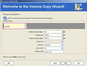 backup up dynamic disk step6