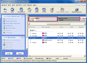 EASEUS Partition Master