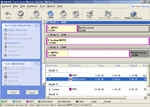 Delete partition F