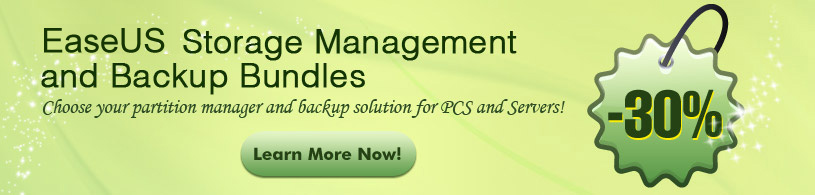 EaseUS Storage Management and Backup Bundles
