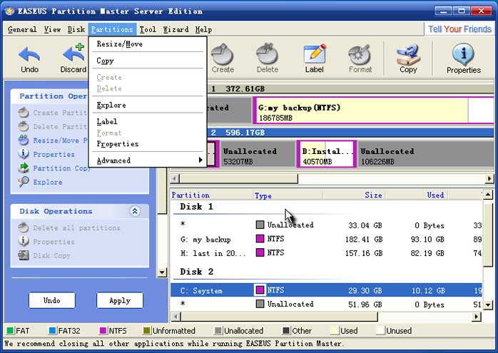 windows 2003 server