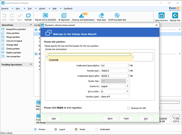 Edit Partition