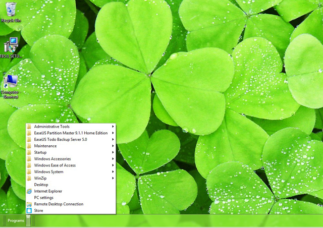 Windows 8 Start Button